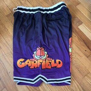 Headgear Classics PHX GARFIELD Cat Shorts XL Mesh Lined Pockets Athletic Hoops